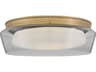 Fredrick Ramond Demi Heritage Brass Flush Mount