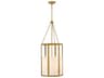 Fredrick Ramond Veleta 4-Light Lacquered Brass Pendant