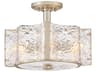 Fredrick Ramond Florian 4-Light Glacial Silver Semi Flush Mount
