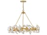 Fredrick Ramond Audra 6-Light Deluxe Gold Chandelier