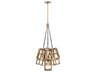 Fredrick Ramond Ensemble 7-Light Brushed Bronze Linear Pendant