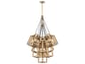 Fredrick Ramond Ensemble 13-Light Brushed Bronze Linear Pendant