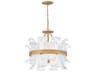 Fredrick Ramond Fleur 5-Light Burnished Gold Chandelier