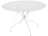 Fermob Montmartre Steel Round Umbrella Hole Dining Table