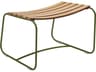 Fermob Surprising Steel Teak Ottoman
