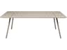 Fermob Luxembourg Aluminum Rectangular Dining Table