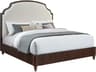 Fairfield Chair West Camden Tahitian Pearl Brown Walnut Wood Queen Platform Bed