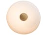 Fontana Arte Tropico Gold White Wall Sconce