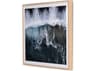 Four Hands Art Studio Wave Break 1 by Michael Schauer Vertical Grain White Oak  Canvas Wall Art