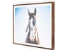 Four Hands Art Studio War Horse Walnut  Canvas Wall Art