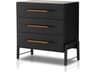 Four Hands Filmore Rosedale 3-Drawers Oak Wood Nightstand