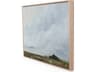 Four Hands Art Studio Farmland by Shaina Page Natural Maple Floater  Canvas Wall Art