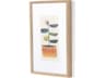 Four Hands Art Studio Pot Plant I by Dan Hobday Vertical Grain White Oak  Canvas Wall Art