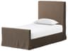 Four Hands Kensington Savoy Coffee Upholstered Twin Platform Bed