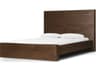 Four Hands Hamilton Umber Oak Brown Wood Queen Panel Bed