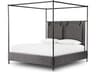 Four Hands Irondale Leigh Black King Canopy Bed