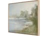 Four Hands Art Studio Lake by Lauren Fuhr Natural Maple Floater Canvas Wall Art
