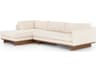 Four Hands Kensington Everly 2 - Piece Cream Upholstered Sectional Sofa with LAF Chaise