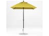 Frankford Monterey Custom Fiberglass Market 6.5 Foot Square Crank Outdoor Umbrella