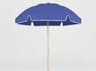 Frankford Avalon Custom Fiberglass Beach 6.5 Foot Hexagon Manual Lift Patio Umbrella