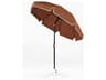 Frankford Catalina Custom Fiberglass 7.5 Foot Octagon Crank Tilt Patio Umbrella
