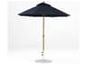 Frankford Monterey Custom Market Fiberglass 7.5 Foot Octagon Crank Patio Umbrella