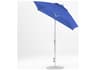 Frankford Patio Umbrellas Monterey Fiberglass Market 8 x 10 Foot Rectangular Crank Auto Tilt Patio Umbrella
