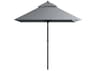 Frankford Outdoor Umbrellas Monterey Custom Fiberglass Market 8 x 10 Foot Rectangular Crank Auto Tilt Outdoor Umbrella