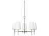 Generation Lighting Driscoll 5-Light Brushed Nickel Glass Chandelier