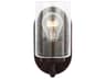 Generation Lighting Oslo 1-Light Bronze Glass Wall Sconce