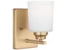 Generation Lighting Vinton 1-Light Satin Brass Wall Sconce