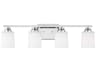 Generation Lighting Vinton 4-Light Chrome Vanity Light