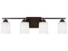 Generation Lighting Vinton 4-Light Bronze Vanity Light