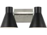 Generation Lighting Towner 2-Light Brushed Nickel Vanity Light