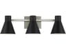 Generation Lighting Towner 3-Light Brushed Nickel Vanity Light