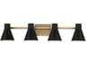 Generation Lighting Towner 4-Light Satin Brass Vanity Light