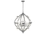 Generation Lighting Socorro 6-Light Washed Pine Gray Pendant
