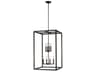 Generation Lighting Moffet Street 8-Light Bronze Tiered Pendant
