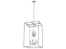 Generation Lighting Moffet Street 8-Light Brushed Nickel Pendant