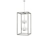 Generation Lighting Moffet Street 8-Light Washed Pine Gray Pendant