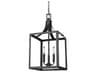 Generation Lighting Labette 3-Light Black Mini Pendant