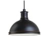 Generation Lighting Pratt Street 3-Light Autumn Bronze Glass Dome Pendant