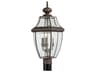 Generation Lighting Lancaster 3 - Light Outdoor Post Light
