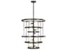 Generation Lighting Celeste 8-Light Aged Iron Black Candelabra Chandelier