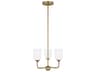 Generation Lighting Emile 3-Light Satin Bronze Chandelier
