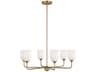 Generation Lighting Emile 6-Light Satin Bronze Chandelier