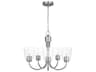 Generation Lighting Miles 5-Light Brushed Nickel Bell Chandelier