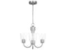 Generation Lighting Miles 3-Light Brushed Nickel Bell Chandelier