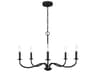 Generation Lighting Abells 5-Light Midnight Black Chandelier