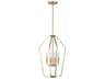 Generation Lighting Kennan 4-Light Satin Brass Chandelier